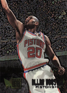 1995-96 Fleer Metal Allan Houston #145