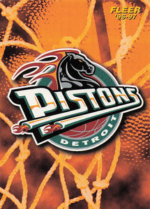 1996-97 Fleer European Edition Detroit Pistons #158