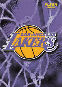 1996-97 Fleer European Edition Los Angeles Lakers #163