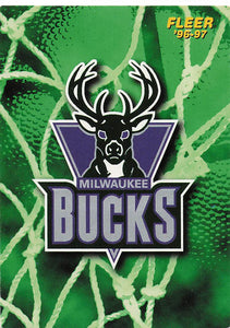 1996-97 Fleer European Edition Milwaukee Bucks #165