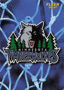 1996-97 Fleer European Edition Minnesota Timberwolves #166
