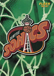 1996-97 Fleer European Edition Seattle Supersonics #175