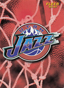 1996-97 Fleer European Edition Utah Jazz #177
