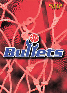 1996-97 Fleer European Edition Washignton Bullets #179