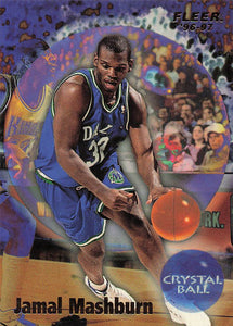1996-97 Fleer European Edition Crystal Ball Jamal Mashburn #302