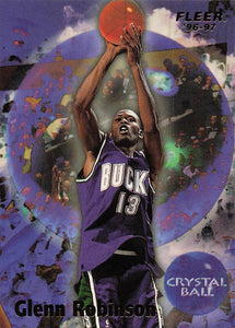 1996-97 Fleer European Edition Crystal Ball Glenn Robinson #304