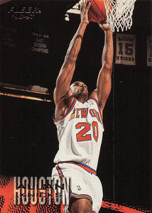 1996-97 Fleer Allan Houston #254