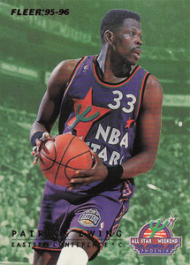 1995-96 Fleer European Patrick Ewing - David Robinson #233