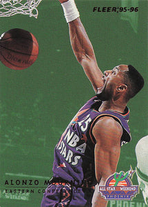 1995-96 Fleer European Alonzo Mourning - Dikembe Mutombo #234