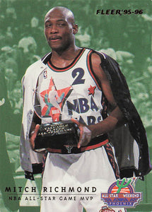 1995-96 Fleer European Mitch Richmond #237