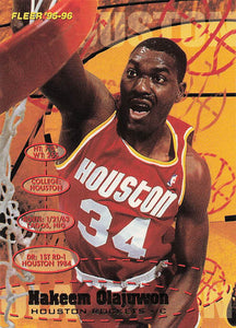 1995-96 Fleer Hakeem Olajuwon #71