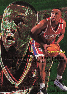 1995-96 Fleer Clarence Weatherspoon #138