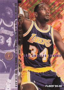 1995-96 Fleer George Lynch #302