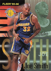 1995-96 Fleer European Joe Smith #399