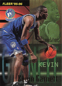 1995-96 Fleer European Kevin Garnett #406