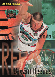 1995-96 Fleer European Bryant Reeves #418