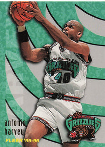 1995-96 Fleer Antonio Harvey #344