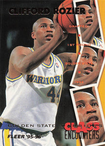 1995-96 Fleer European Clifford Rozier #447