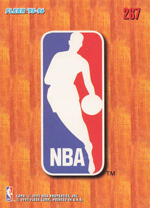 1995-96 Fleer European NBA Logo #267