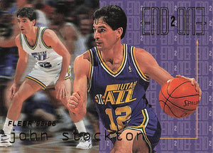 1995-96 Fleer European John Stockton #488