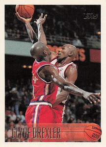 1996-97 Topps Clyde Drexler #192
