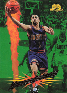 1995-96 Skybox Premium Mahmoud Abdul-Rauf #166
