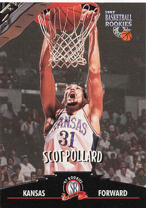 1997 Score Board Rookies Scot Pollard #7