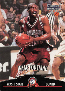 1997 Score Board Rookies Isaac Fontaine #46