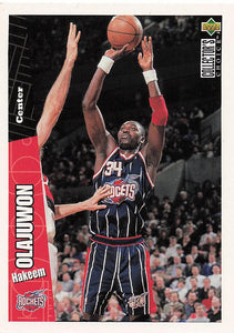 1996-97 Upper Deck Collector's Choice Hakeem Olajuwon #58