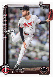 2025 Topps Series 1 Baseball Bailey Ober #12