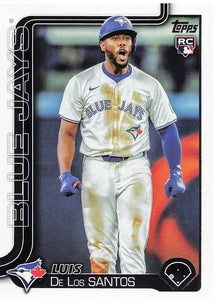 2025 Topps Series 1 Baseball Luis De Los Santos #13 RC