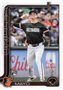 2025 Topps Series 1 Baseball Coby Mayo #20 RC