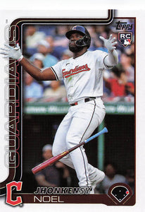 2025 Topps Series 1 Baseball Jhonkensy Noel #24 RC