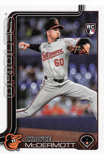 2025 Topps Series 1 Baseball Chayce McDermott #32 RC