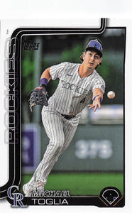 2025 Topps Series 1 Baseball Michael Toglia #48