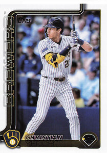 2025 Topps Series 1 Baseball Christian Yelich #49