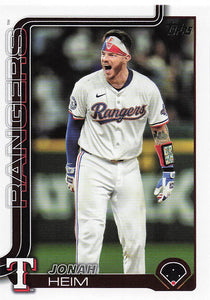 2025 Topps Series 1 Baseball Jonah Heim #51
