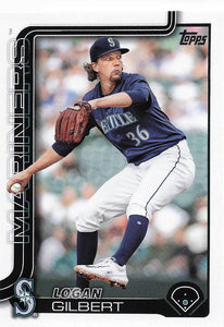 2025 Topps Series 1 Baseball Logan Gilbert #66