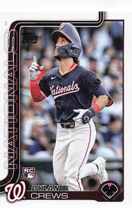 2025 Topps Series 1 Baseball Dylan Crews #74 RC