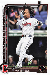 2025 Topps Series 1 Baseball José Ramírez #77