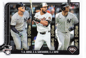2025 Topps Series 1 Baseball Aaron Judge / Juan Soto / Anthony Santander #79