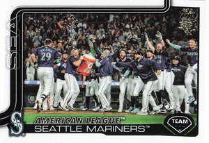2025 Topps Series 1 Baseball Seattle Mariners #96