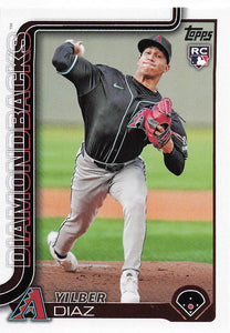 2025 Topps Series 1 Baseball Yilber Diaz #104 RC