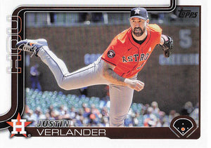 2025 Topps Series 1 Baseball Justin Verlander #118