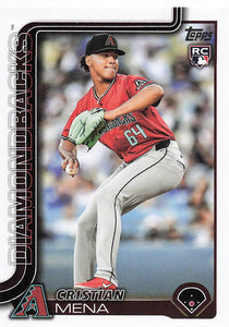 2025 Topps Series 1 Baseball Cristian Mena #120 RC