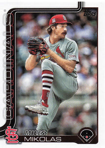 2025 Topps Series 1 Baseball Miles Mikolas #137
