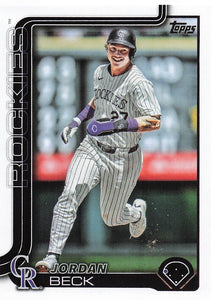 2025 Topps Series 1 Baseball Jordan Beck #139