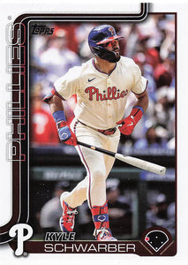 2025 Topps Series 1 Baseball Kyle Schwarber #141