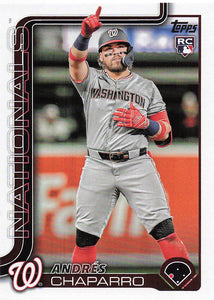 2025 Topps Series 1 Baseball Andrés Chaparro #167 RC