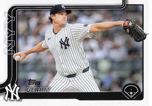 2025 Topps Series 1 Baseball Gerrit Cole #187
